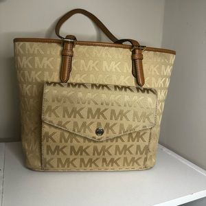 MICHAEL KORS JET SET MK Signature Bag